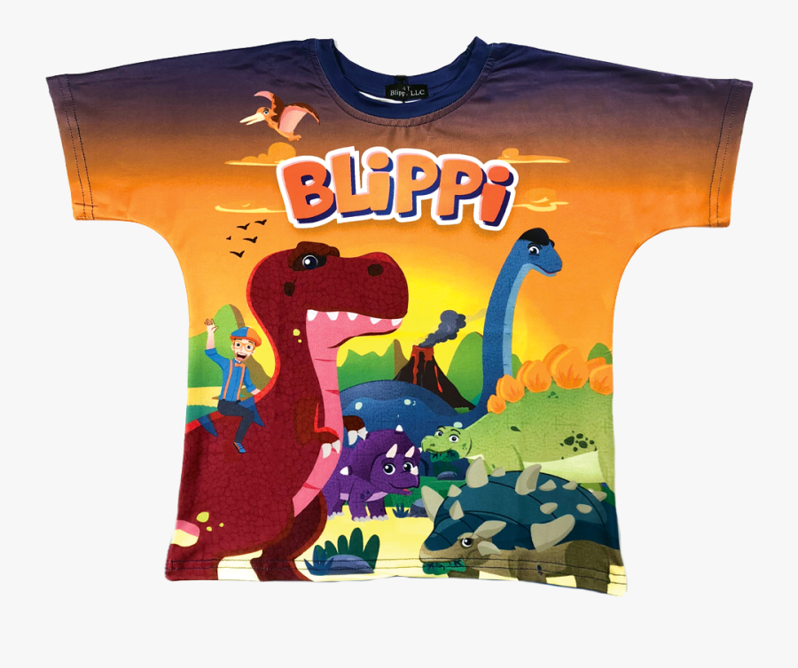 Blippi Tshirt, Transparent Clipart