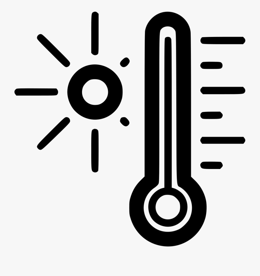 Free Cold Icon Download - Hot Black And White Png, Transparent Clipart