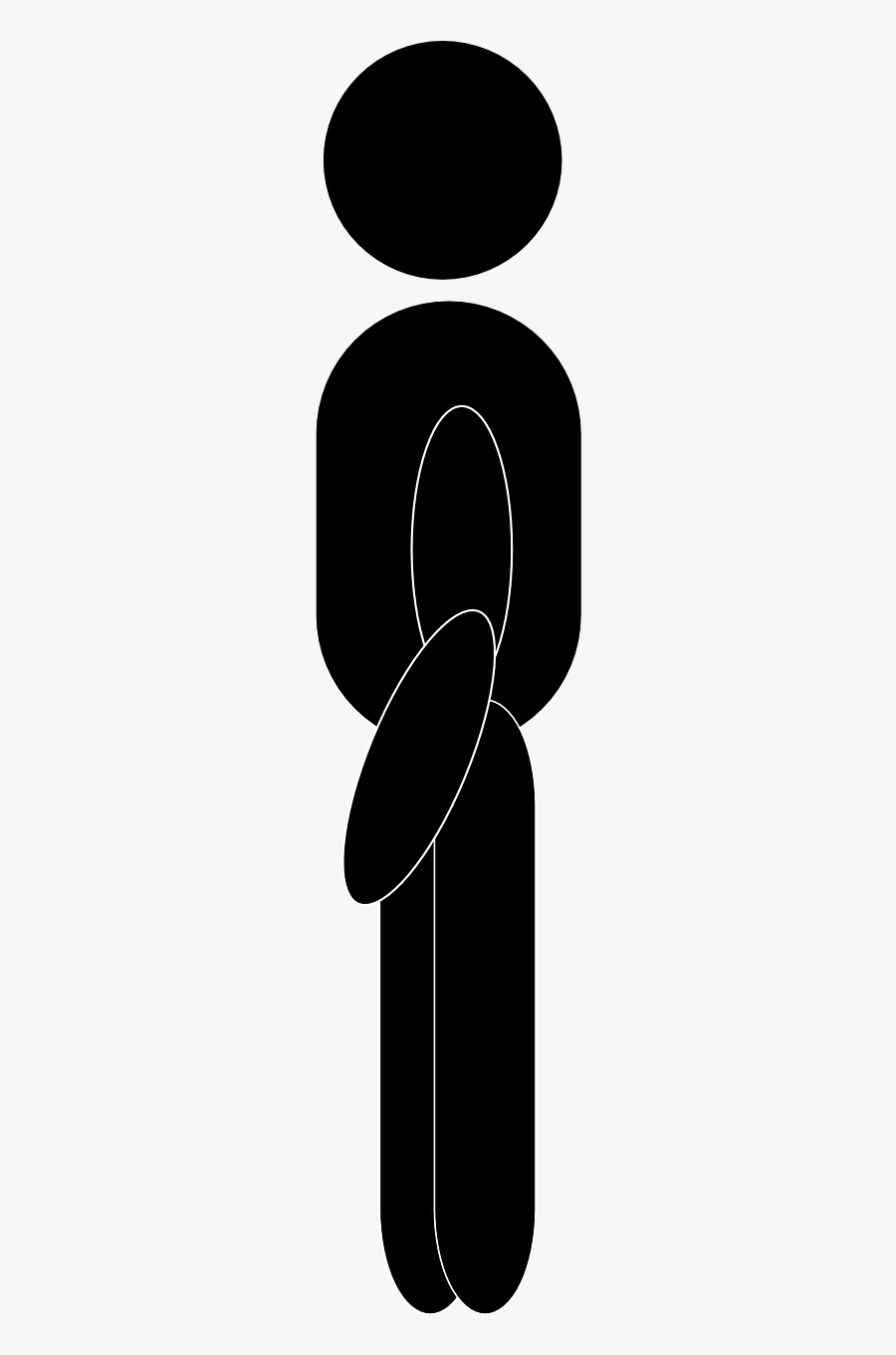 Mannequin Silhouette Human Body - Maniqui Con Vestido Rosado Vector, Transparent Clipart