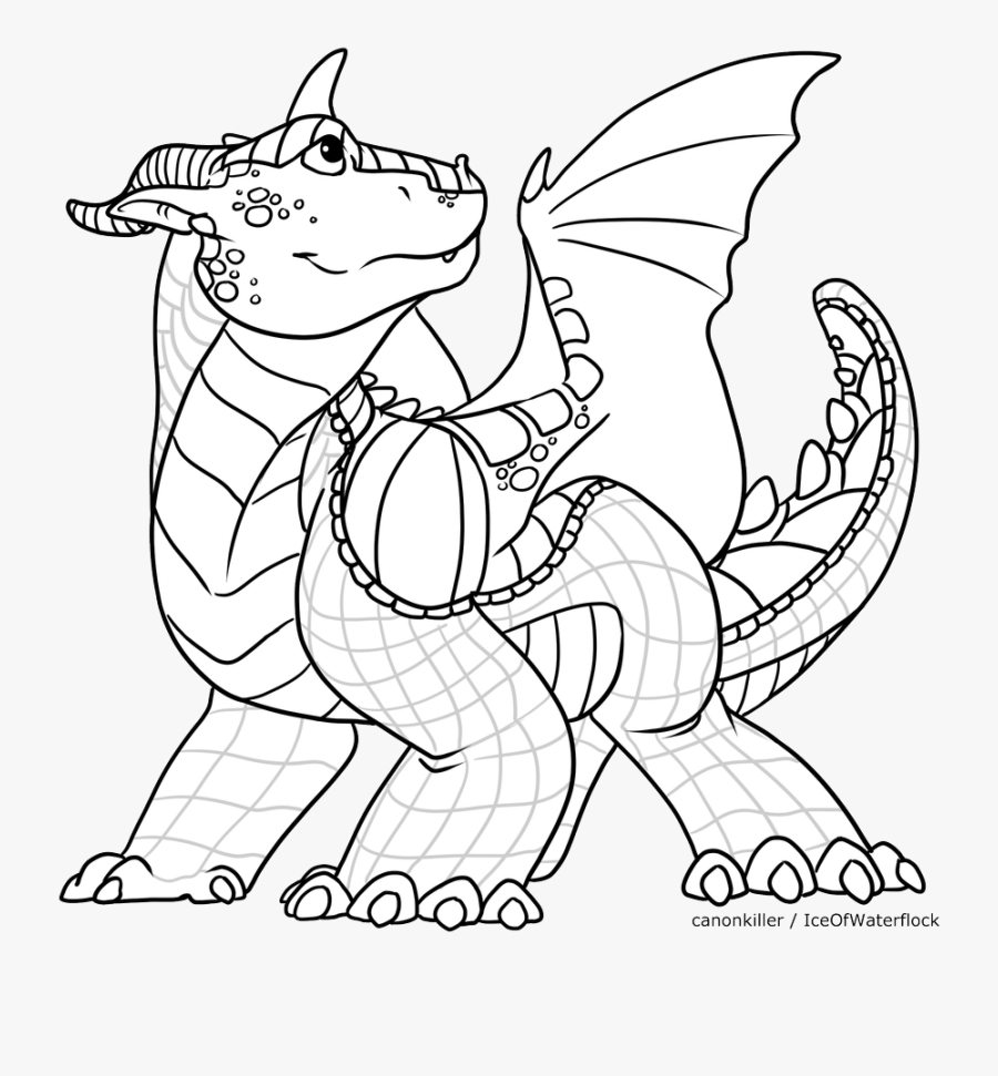 Ice Fishing Lineart Black And White - Cartoon, Transparent Clipart