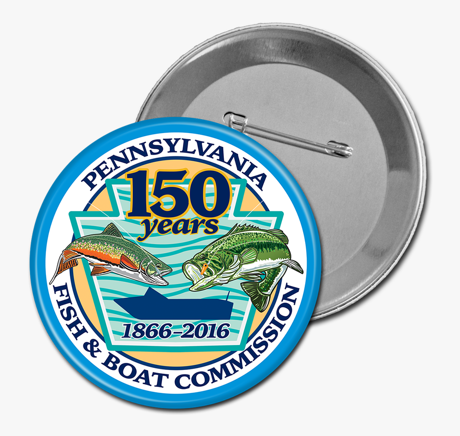 150th Anniversary Pa Fish And Boat Commission Logo - Caviar, Transparent Clipart