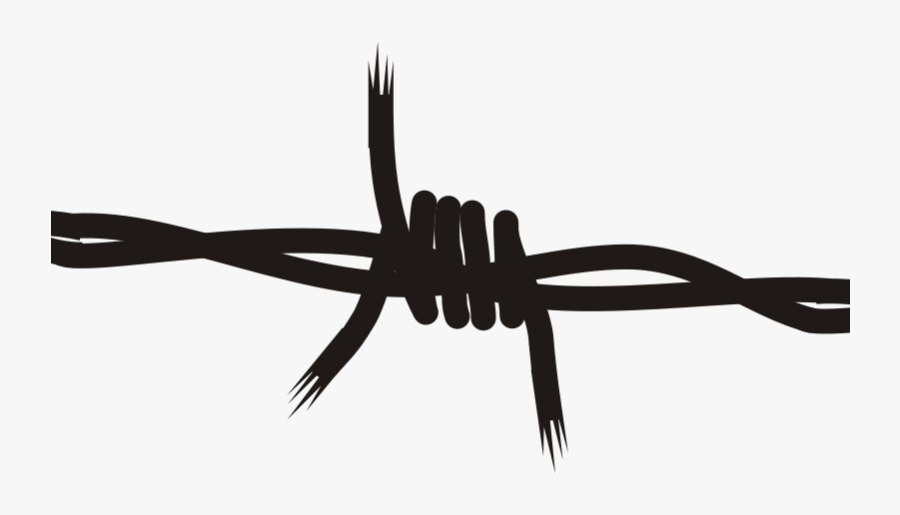 Transparent Chain Link Fence Clipart - Barbed Wire Vector Png, Transparent Clipart