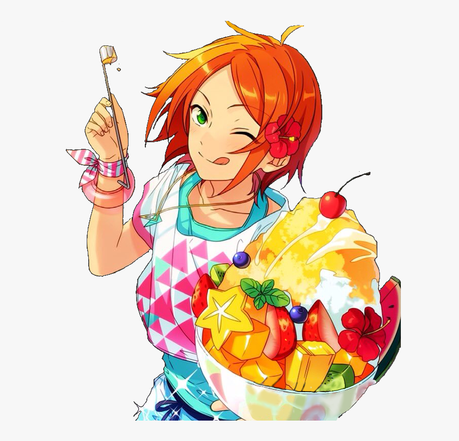 Hinata Aoi Beach House Dialogue Render - Ensemble Stars Aoi, Transparent Clipart
