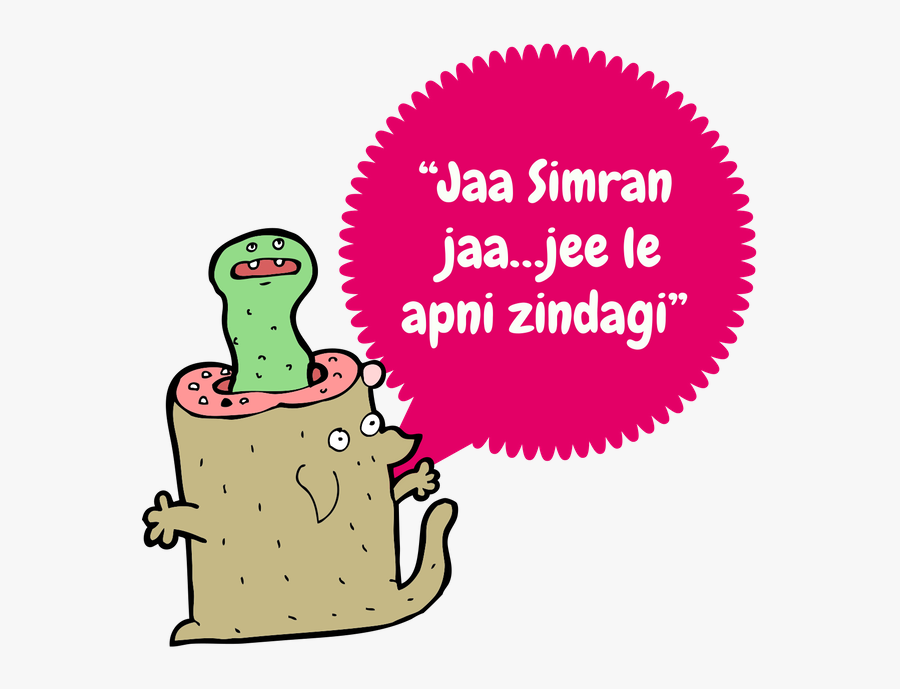 Bollywood Dialogues Messages Sticker-9 - Kind To Other People, Transparent Clipart