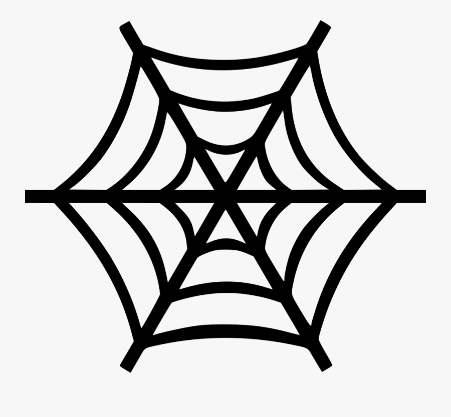 Halloween Net Spider Comments - Spider Web Svg, Transparent Clipart
