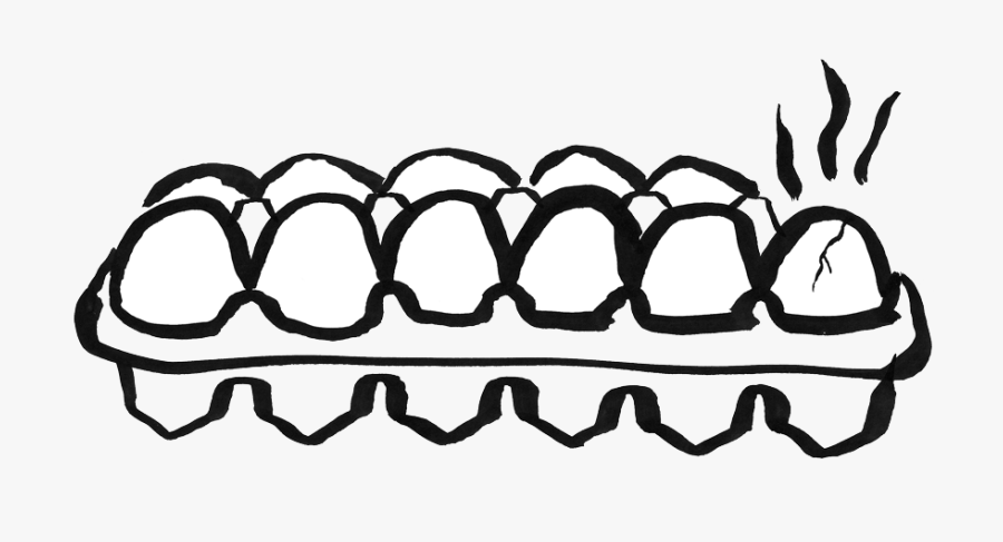 Transparent Egg Clipart Black And White, Transparent Clipart