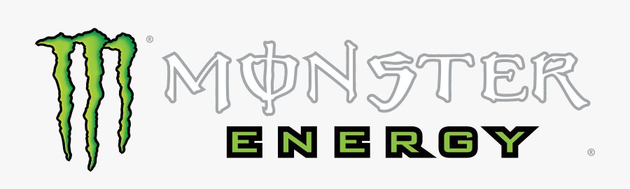 Transparent Motocross Clipart - Monster Energy Logo Ai, Transparent Clipart