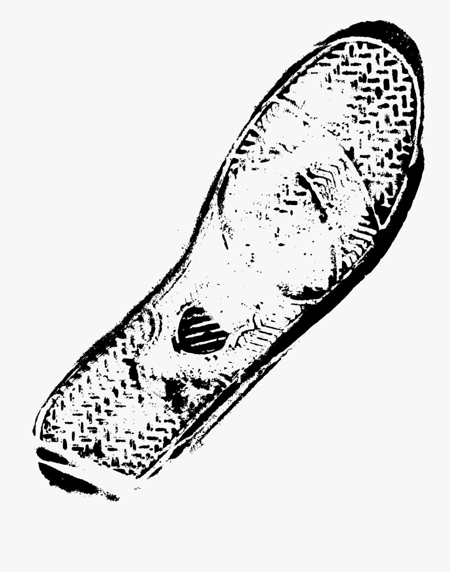 Transparent Shoe Footprints Png - Shoe Png Transparent Footprint, Transparent Clipart