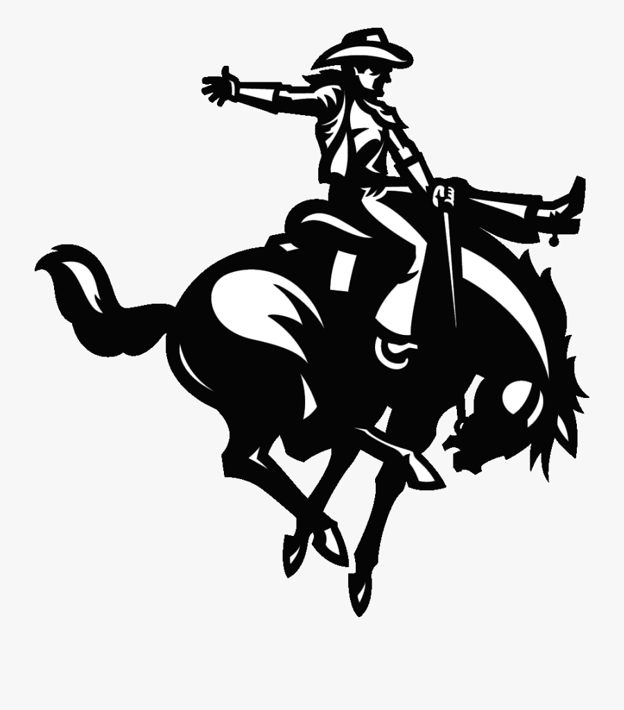 Horse And Rider Logo - Nwosu Ranger, Transparent Clipart