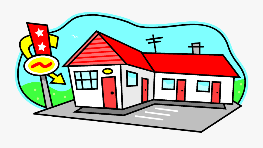 Automobiles, New Highway System, Motels And Fast Food, Transparent Clipart