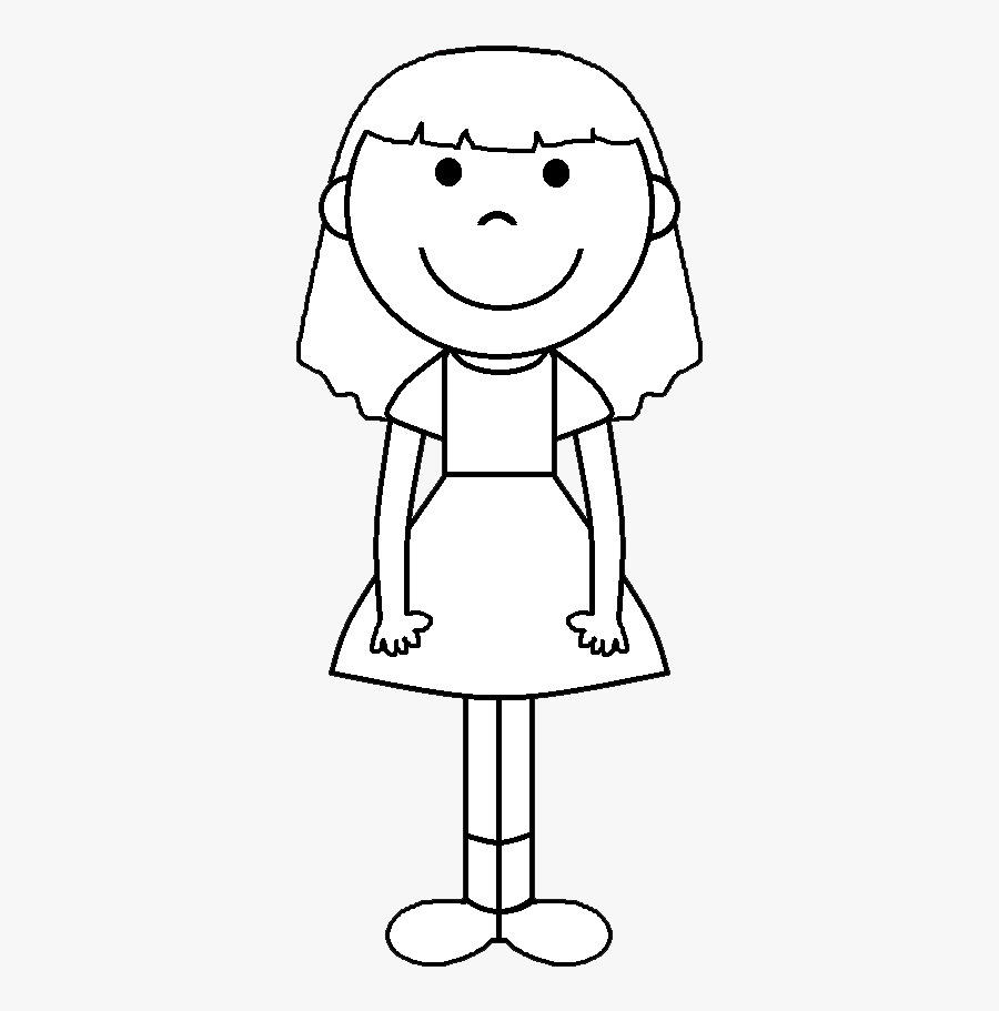 Goldilocks Clipart Black And White, Transparent Clipart