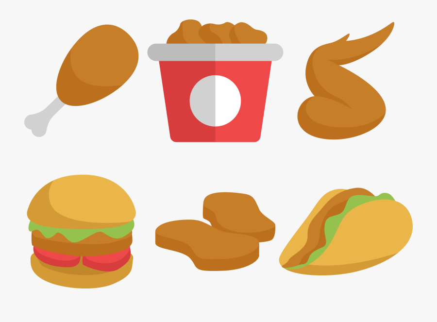 Kfc Png - Toda La Comida Dibujo, Transparent Clipart