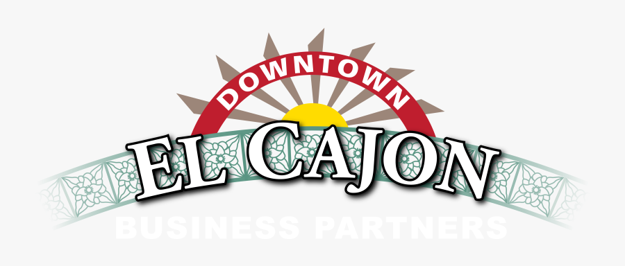 Downtown El Cajon Live Play Shop Enjoy - Graphic Design, Transparent Clipart