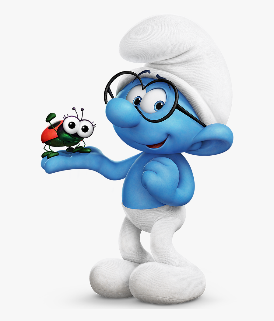 The Popular Smurfs Characters - Brainy Smurf , Free Transparent Clipart - C...