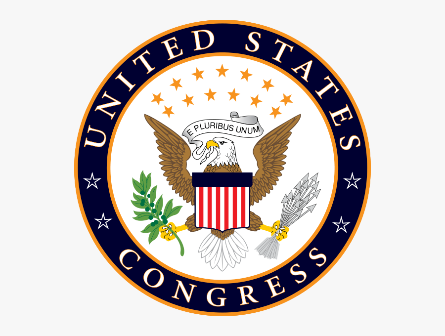 Congress Roles And Responsibilities - Congressional Seal, Transparent Clipart
