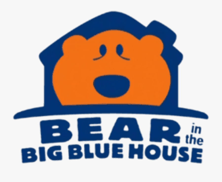 Free Png Download Bear In The Big Blue House Logo Clipart - Bear In The Big Blue House Title, Transparent Clipart