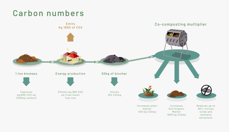 Infographic Showing Carbon Numbers Relationships - Cartoon, Transparent Clipart