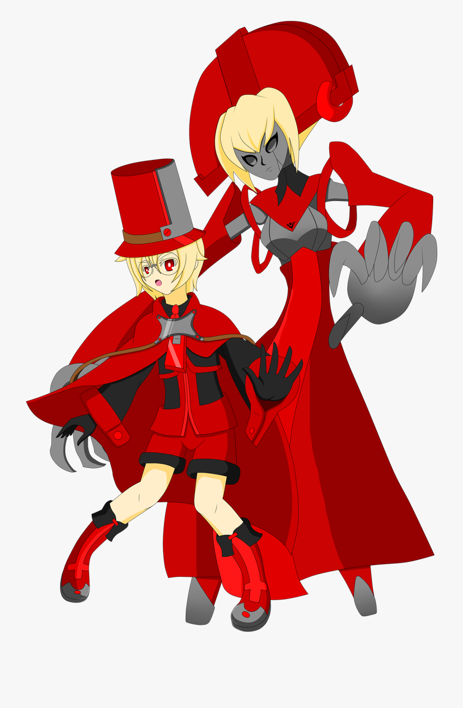 Dark Angel Helios - Blazblue Ex Machina Oc, Transparent Clipart