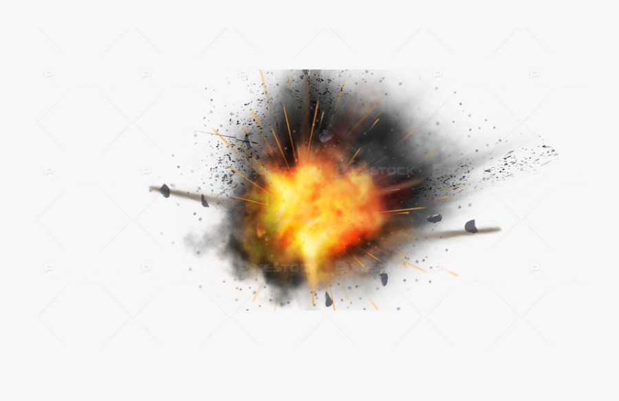 Transparent Background Bomb Explosion Png, Transparent Clipart