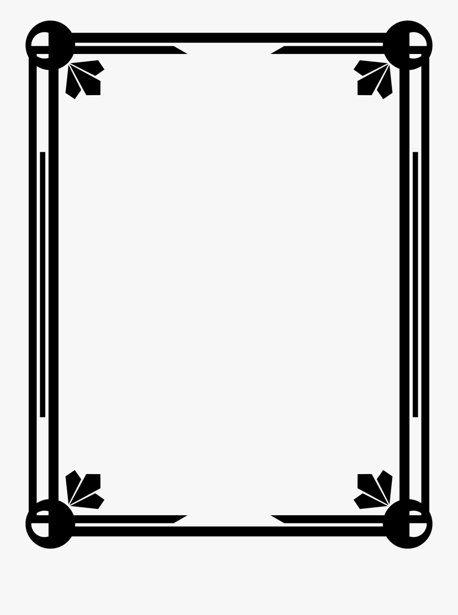 Borders And Frames Academic Certificate Clip Art - Certificate Borders And Frames, Transparent Clipart