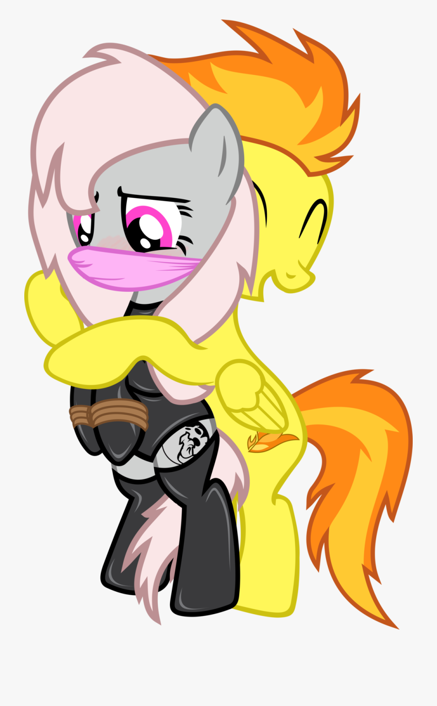 Dr-rum, Bdsm, Bondage, Clothes, Cloth Gag, Commission, - Cartoon, Transparent Clipart