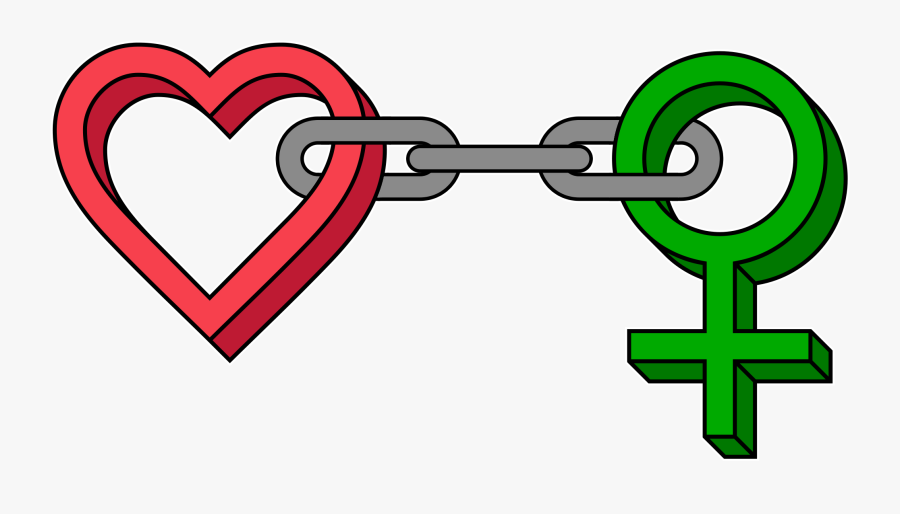 Chains Of Love - Bdsm Male Collar Symbol, Transparent Clipart