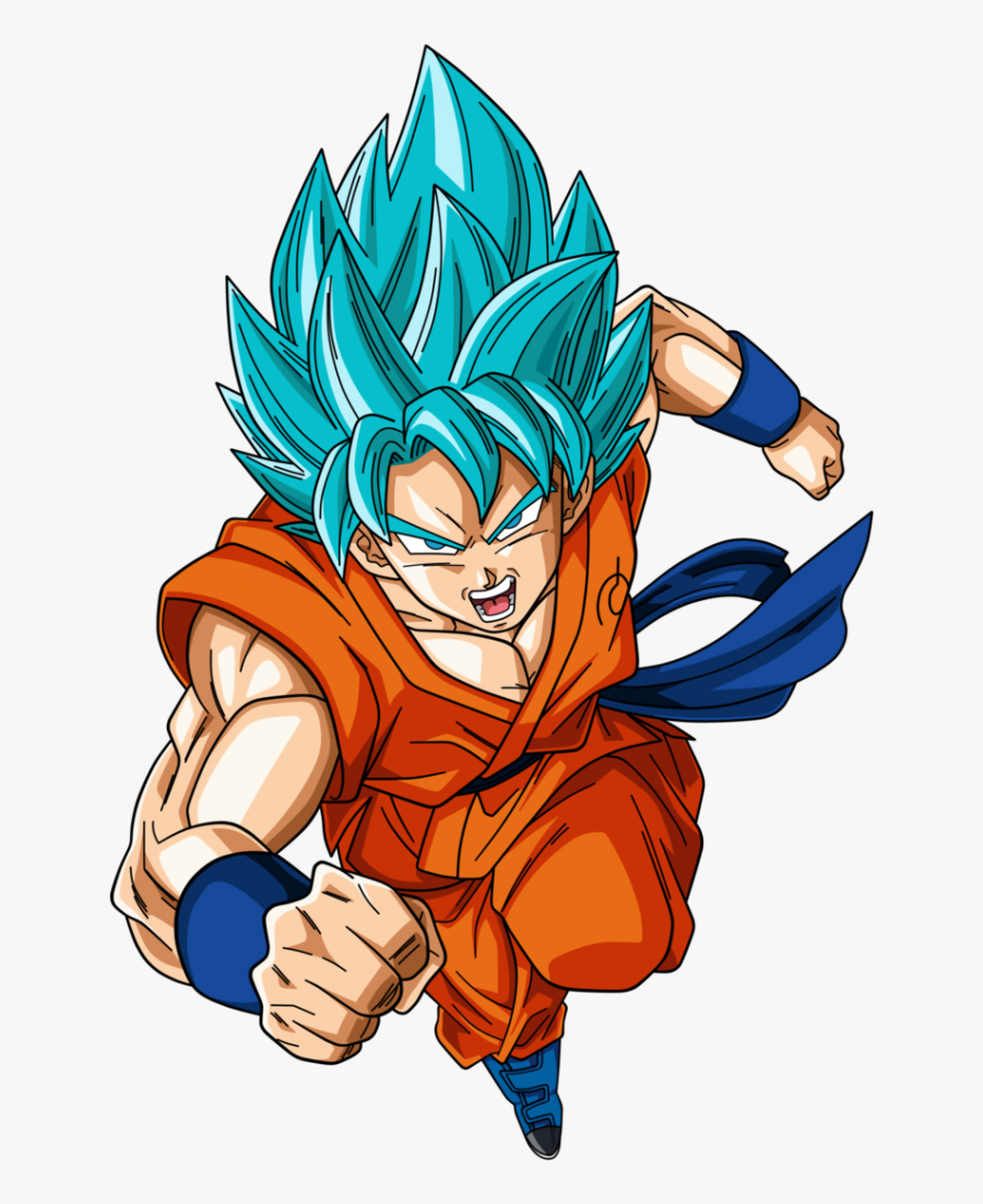 Goku Super Saiyan Blue, Transparent Clipart