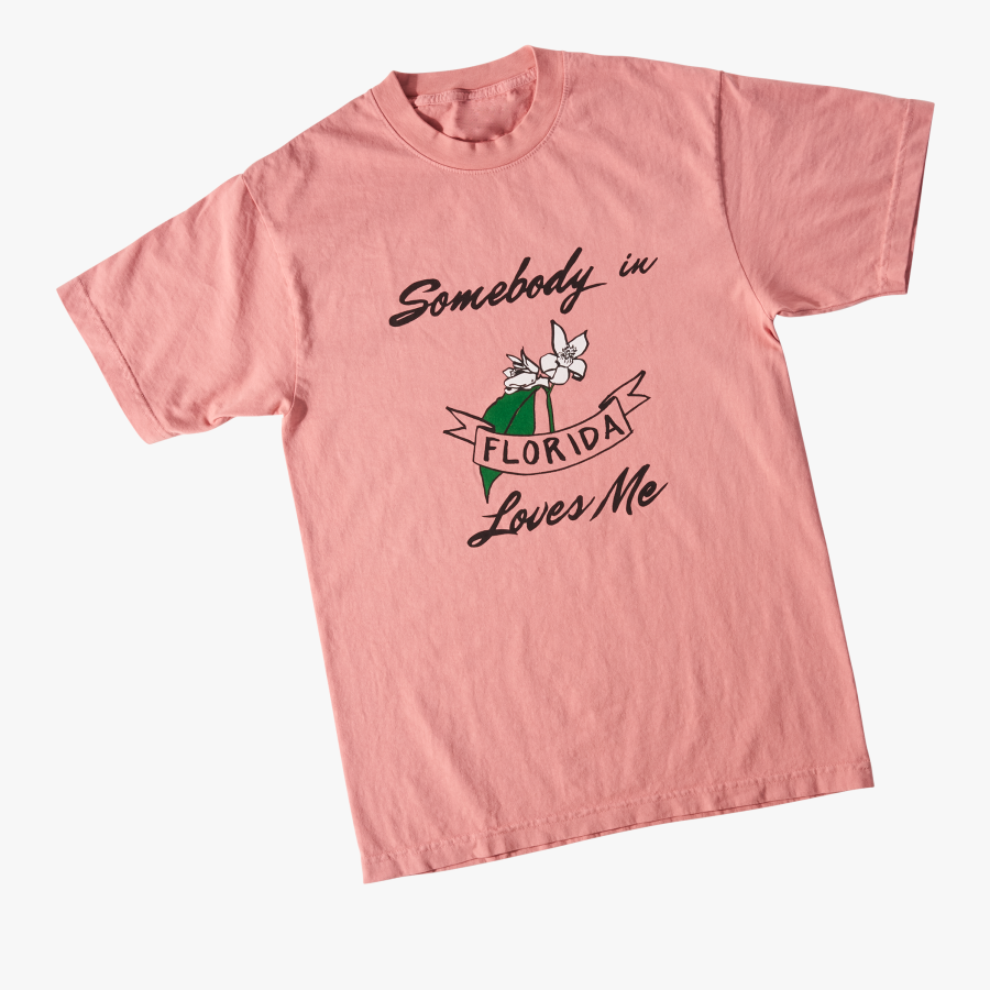Somebody In Florida Loves Me - Somebody In New York Loves Me T Shirt, Transparent Clipart