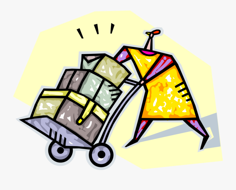 Clip Art Warehouse Jpg Free - Umzugskartons Clipart, Transparent Clipart