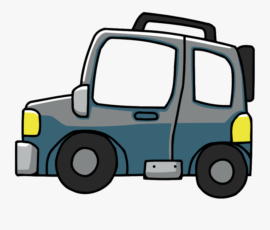 Pickup Clipart Suv - Scribblenauts Car Png, Transparent Clipart