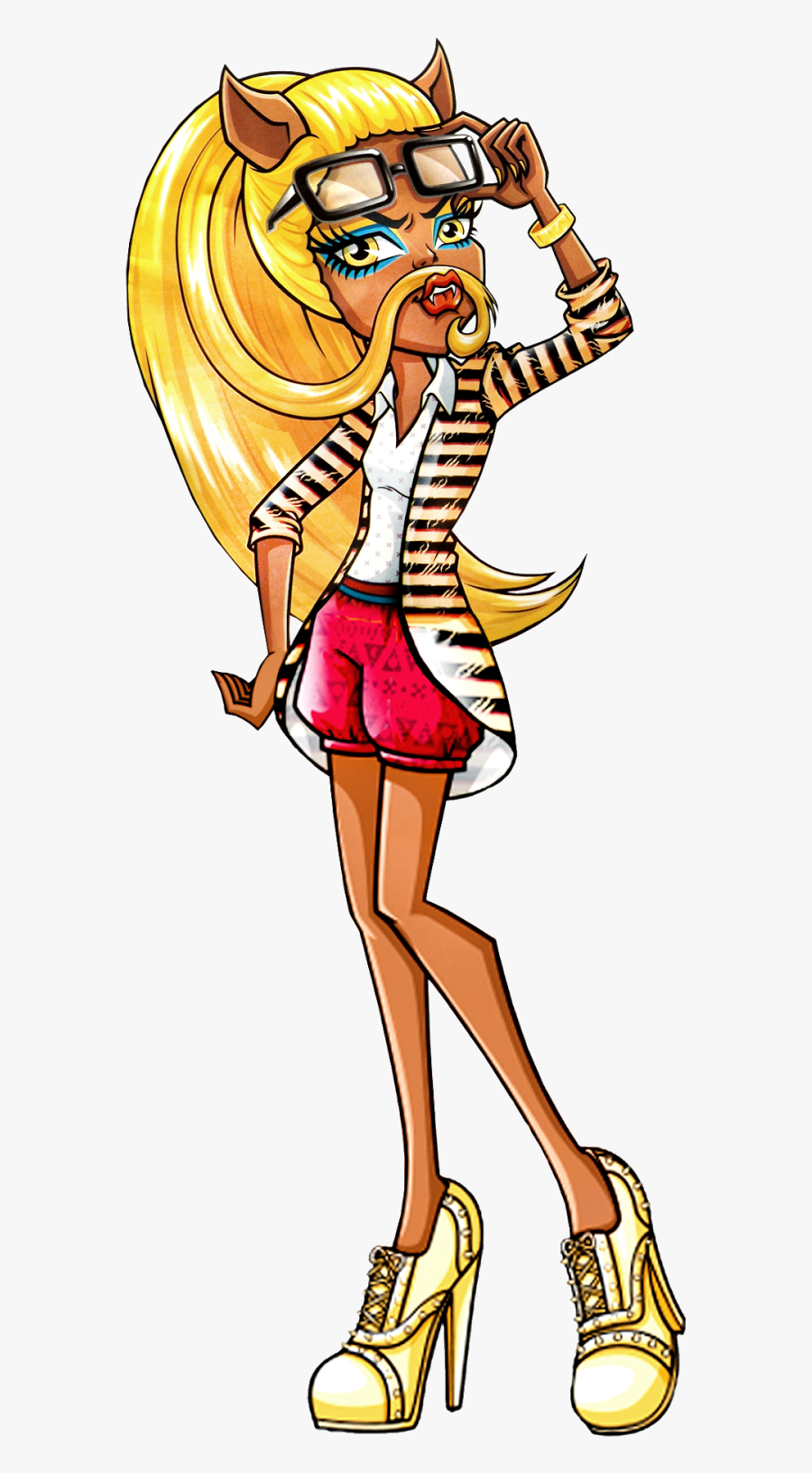 Clawdia Wolf Clawdia Wolf Is The Older Sister Of Clawd, - Clawdia Wolf, Transparent Clipart