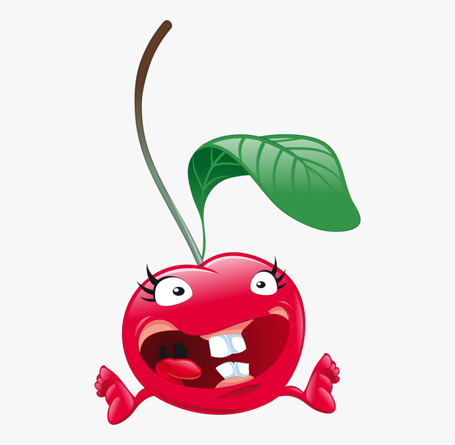 Transparent Funny - Vtipné Kreslené Ovoce, Transparent Clipart