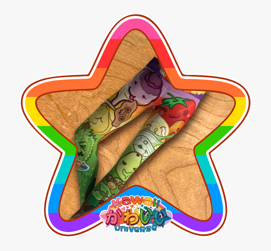 Kawaii Universe Cute Fruits N Veggies Designer Leggings, Transparent Clipart