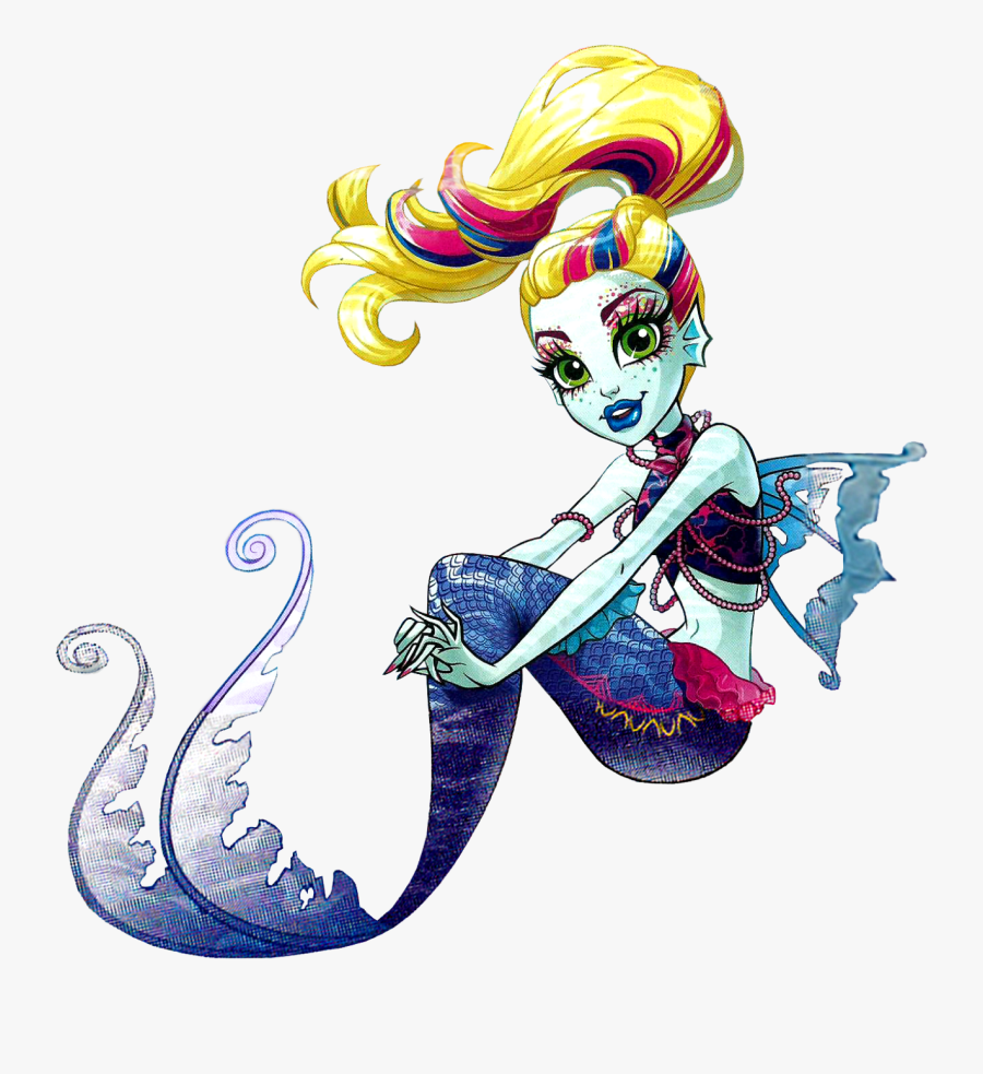 “ Lagoona Blue - Monster High Great Scarrier Reef Lagoona Blue, Transparent Clipart