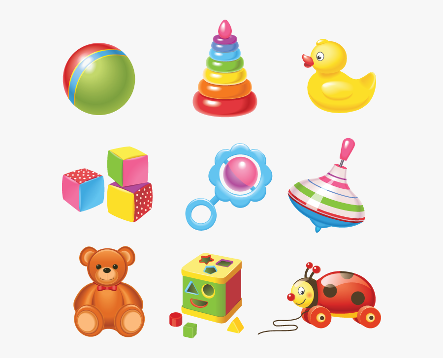 Baby Toys Vector Png, Transparent Clipart