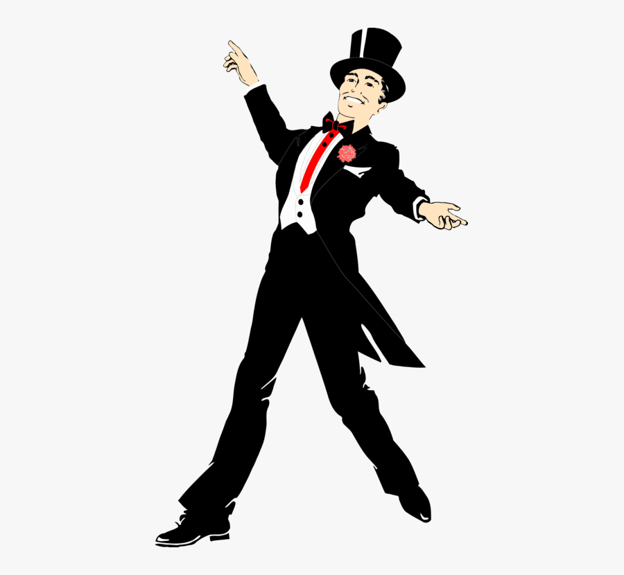 Human Behavior,performing Arts,gentleman - Tap Dancer Clip Art, Transparent Clipart