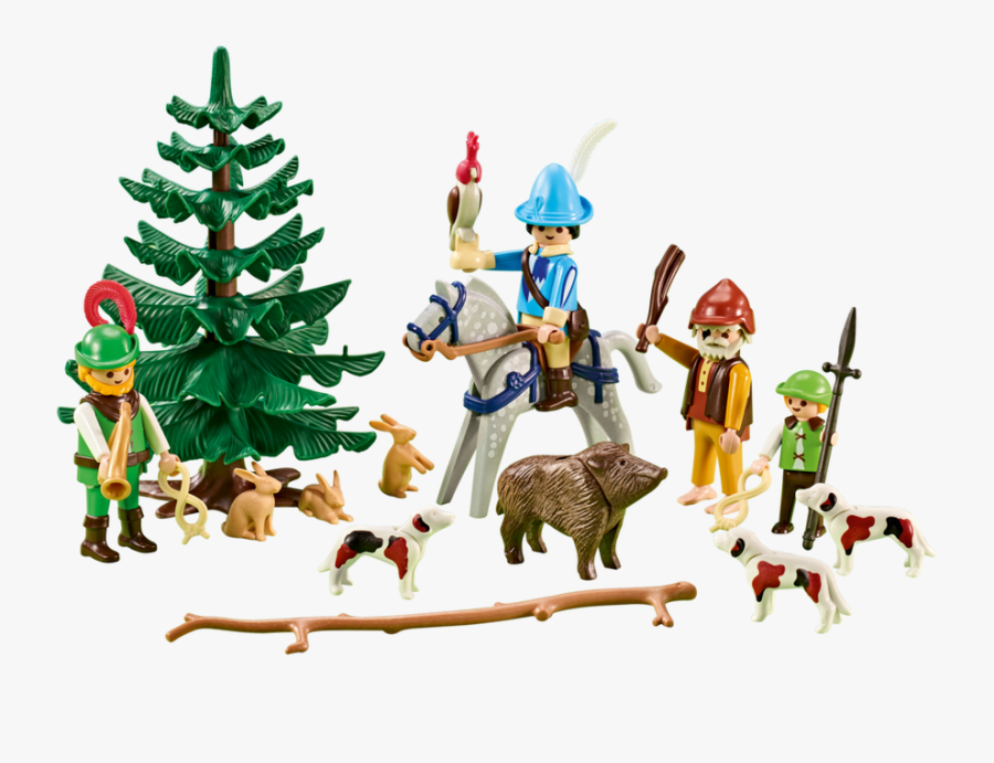 Transparent Christmas Clip Art Borders - Playmobil Medieval, Transparent Clipart