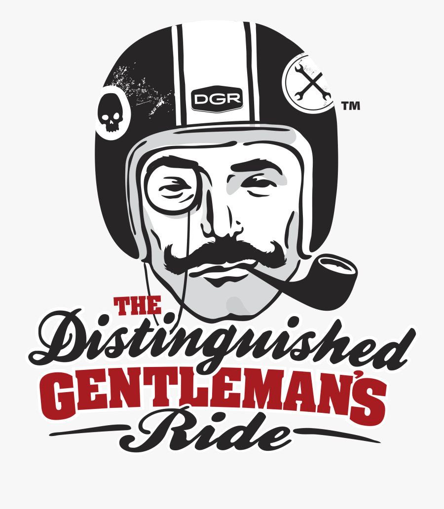 Transparent Gentle Clipart - Distinguished Gentleman's Ride Logo, Transparent Clipart