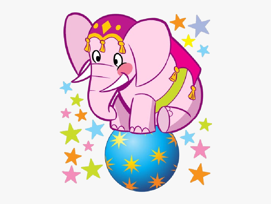 Funny Pink Elephant Balancing - Barstool Sports Logo Png, Transparent Clipart