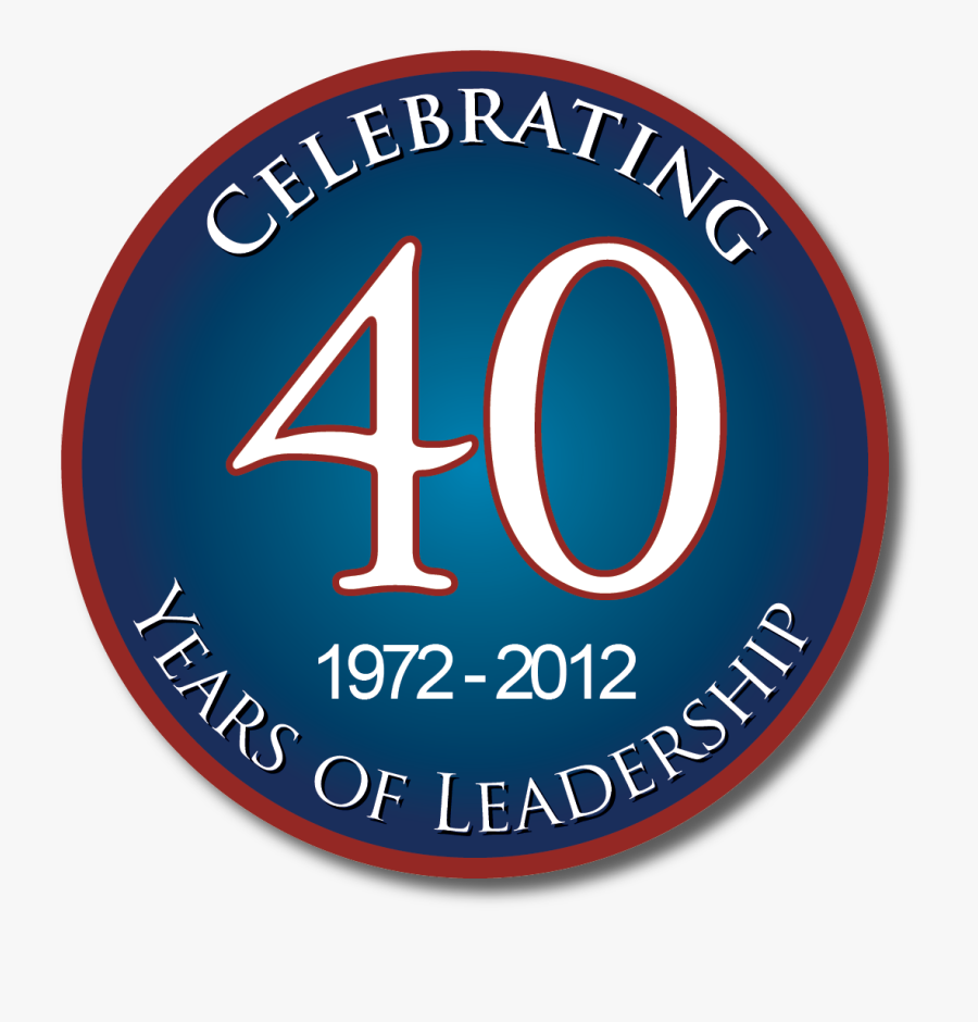 Happy 40th Birthday Clip Art - American Water, Transparent Clipart