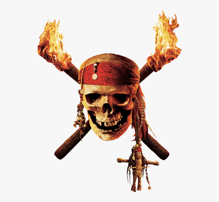Pirates Of The Caribbean Dead Man's Chest Logo, Transparent Clipart