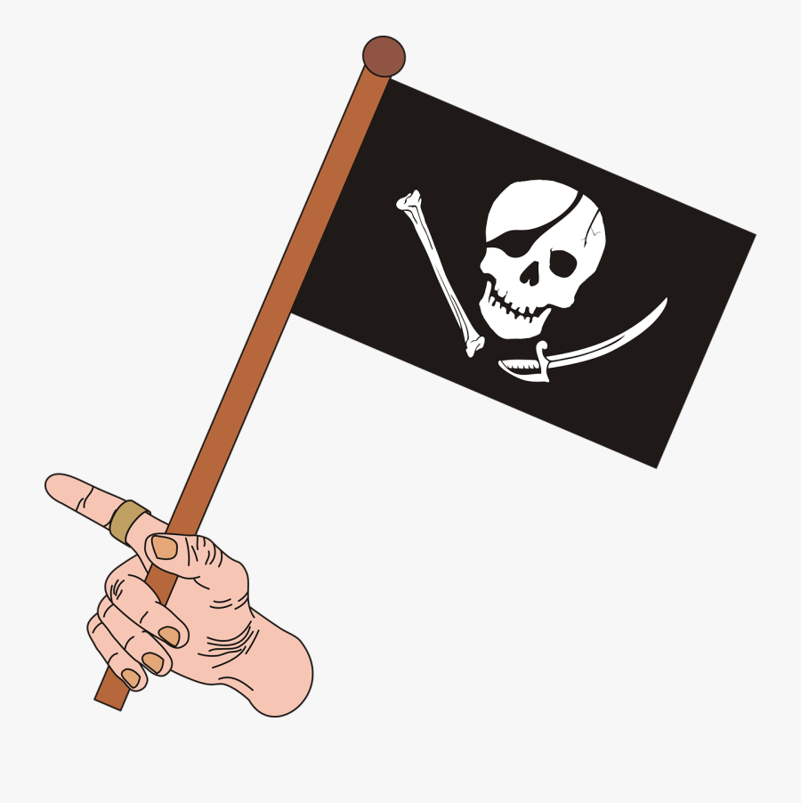 Graphics Pirate Skull Free Picture - Flag Of Nepal Png, Transparent Clipart