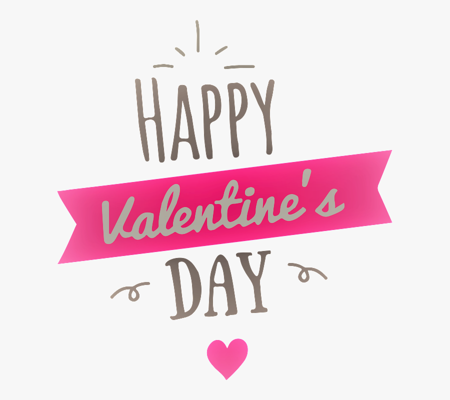 Happy Valentine Day Pictures - Heart, Transparent Clipart