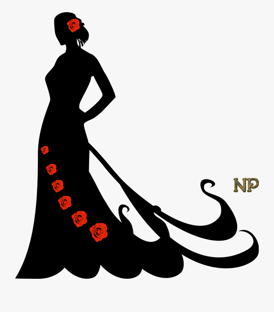 Dance Art, Clip Art, Flamenco Dancers, Illustration, - Mujer Con Vestido Silueta, Transparent Clipart