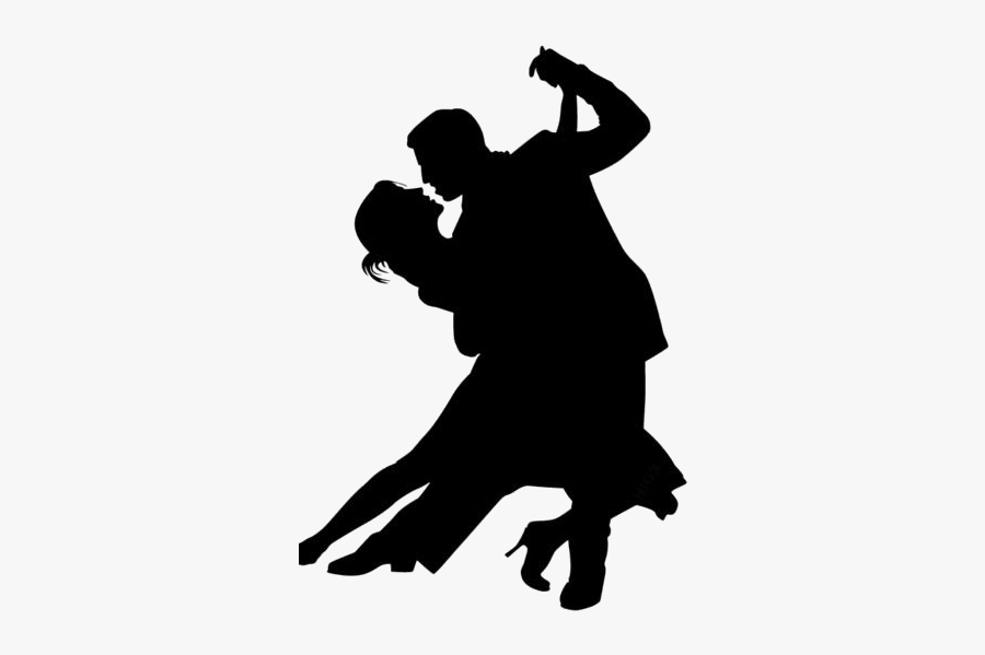 Tango Dancer Clipart Png Transparent Images - Silhouette Salsa Dance, Transparent Clipart