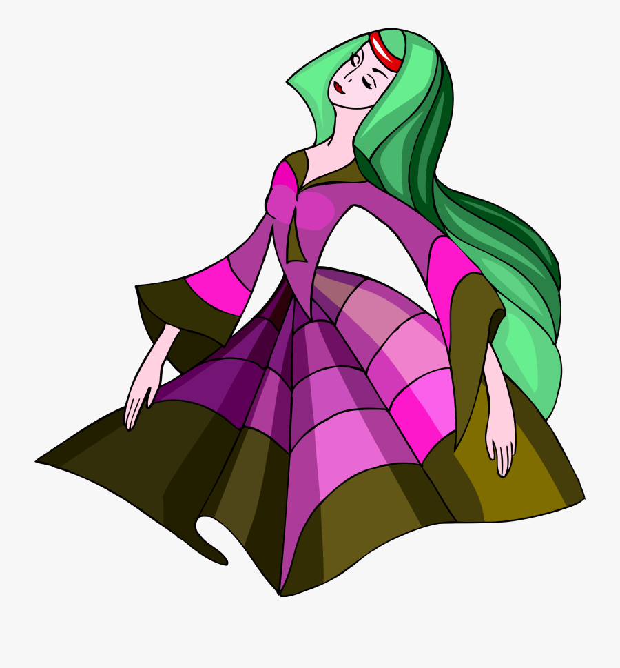 Dancer - Colourful Drawing, Transparent Clipart