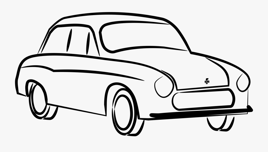 Fso Syrena Sport Car Fso Syrena Sport Vehicle - Syrenka Auto Rysunek, Transparent Clipart