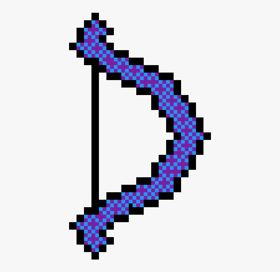 Mysterious Raider Archer Bow - Link To The Past Link Pixel, Transparent Clipart