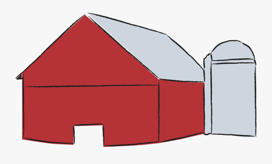 Barn Silo Glass House Clip Art - Clip Art, Transparent Clipart