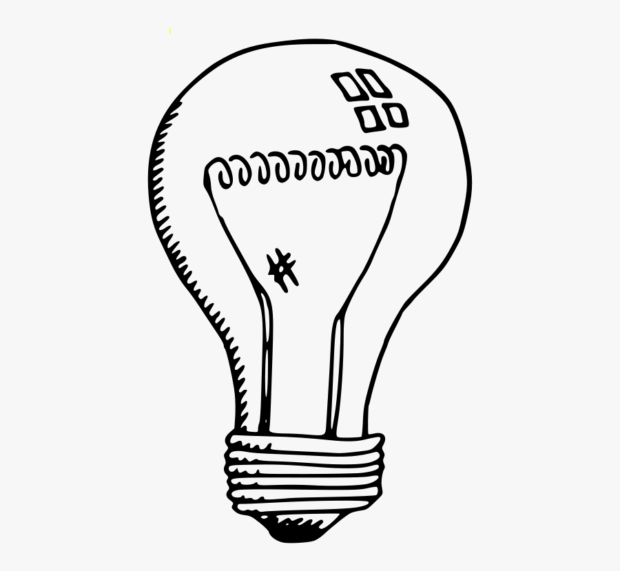 Free Incandescent Light Bulb - Light Bulb Clip Art, Transparent Clipart